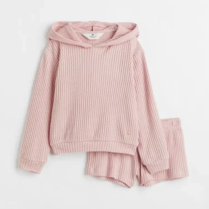 2-piece Set Light Pink